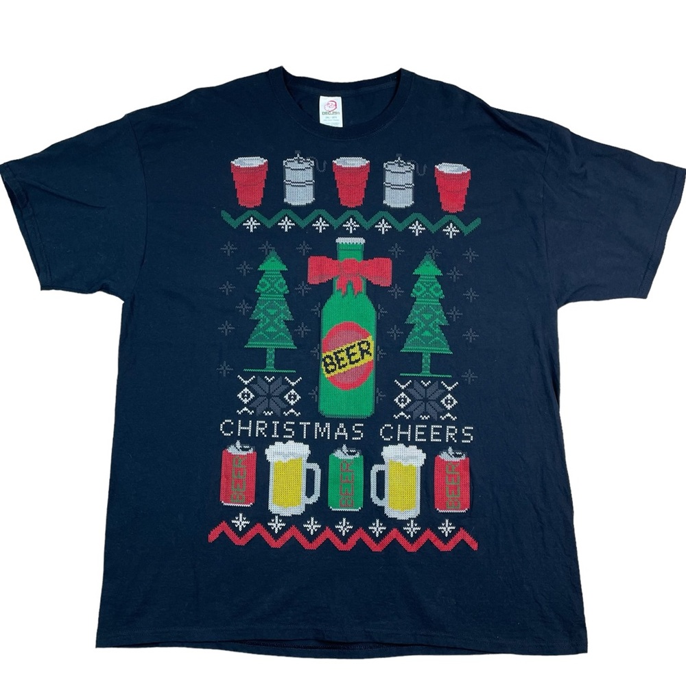 Dec 25th Men's Christmas T-Shirt Size XXL